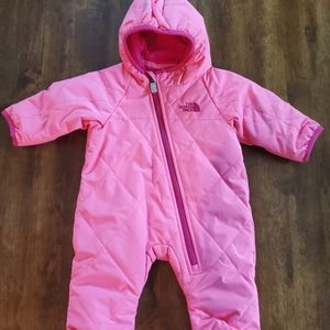 North Face Girls Size 0-3M Snowsuit